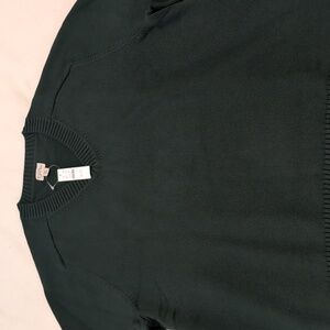 J. Crew Heritage Cotton V-neck Sweater